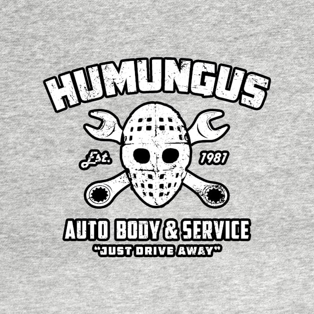 Humungus Auto Body (Alt Print) by Miskatonic Designs